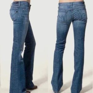 EUC Citizens of Humanity Ingrid Low Waist Flair Jeans Size 28